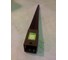 POST SUPPORT SPIKE | 3"X3"X24" E-BROWN image 1